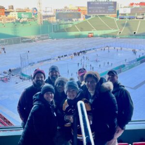 Kristen Ariza Instagram - LA—>BOS—>NY—>BOS—>LA #2023 off to a banner start
.
.
.
☔️ 💚 🍎 ❄️ 🧢