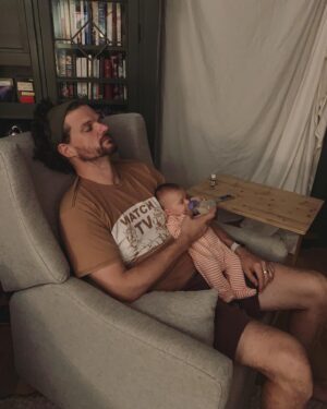Kristen Hager Instagram - Happy Father’s Day @mattjonesisdead ♥️ I may be biased, but you’re the best there is. 

You amaze me every single day. We love you more than words could ever say.