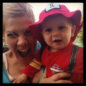 Kristen Johnston Instagram - Poor @KellyStables. if only her child wasn't so hideous. Here's hoping he has smarts!