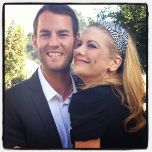 Kristen Johnston Instagram - My date on @The_Exes tonight. Not bad, right? & he's an Aussie! @ashwilliams1