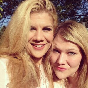Kristen Johnston Instagram - Me and  @golddust27 today. Thanks Em, what a great day.
