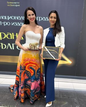 Kristiyana Yordanova Instagram - Where do I even begin? Last night at the Brands of Bulgaria ceremony organized by the incredible Maria Vasileva was a moment I’ll forever cherish. To stand among esteemed individuals and organizations dedicated to making a difference in our society was truly humbling.

Receiving an award for social causes and philanthropy, on behalf of Woman Squared, fills my heart with immense gratitude. This recognition isn’t just for me—it’s a testament to the tireless efforts of our entire team and the unwavering support of our community.

This award isn’t the end goal; it’s a reminder of the work that still lies ahead. Together, let’s continue to stand up for what’s right, lift each other up, and create positive change in Bulgaria and beyond. ❤️

Thank you, Brands of Bulgaria, Maria Vasileva, and everyone who has played a role in this incredible honor. Let’s keep making waves and building a brighter future together. 🙏🏼💕 #BrandsOfBulgaria #Philanthropy #WomanSquared #Gratitude #socialimpact