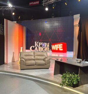 Kristiyana Yordanova Instagram - Everyday is an opportunity to step out of your comfort zone ❤️‍🔥

I was honoured to be invited as a guest on the Krum Savov show aired live on 7/8 TV. 

I discussed how incredibly excited I am to represent Bulgaria on the Miss World stage ❤️. I am proud of my heritage and my roots, and I will do my best to show how beautiful my home country is!🫶 

I also talked about my foundation, Woman Squared a central part of who I am and my purpose! Speaking about prevention of destructive relationships with the young generation, and their root cause. 

I am so thankful to stand here, and be the voice for so many women and children who are silenced, and are suffering the consequences of destructive relationships.

I want to say a special thank you to @bedroombeautystudio, because @makeup.cveti.borisova and @max_nago create magic together ❤️‍🔥