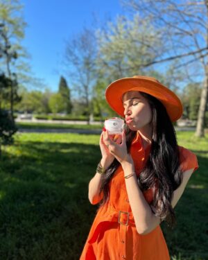 Kristiyana Yordanova Instagram - Happy World Health Day! ❤️🌍 Taking care of ourselves holistically is essential, and skincare plays a big role. Since I started using @kedma_bg products, my skin has been glowing! 💫 Sharing my favorite: the Gold Facial Cream keeps me hydrated and radiant every day. Here’s to health, happiness, and glowing skin! ✨ #WorldHealthDay #SkincareRoutine #glowingskin