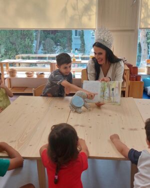 Kristiyana Yordanova Instagram - Dear Friends,

Today I had the opportunity to read a book called “Играем Заедно” to little kids in Karin Dom. The book is written by the organisation itself, igniting the superpowers within and focusing on the power of being different. The message which I believe is central for the development of a child. 

📌 About the book: Every day is filled with the challenge of knowing and accepting yourself, finding your strengths, being accepted in the group, having friends. Every encounter is a crossroads of new emotions. This is shown within each page of the book. 

📌About the foundation: The "Karin Dom" Foundation was founded by the Bulgarian diplomat and philanthropist Ivan Stanchov and began working as a rehabilitation center for children 27 years ago in Varna. Currently, Karin Dom has a modern functional center that provides therapeutic services for children with special needs from all over the country, supports early child development and parenting in an environment fully tailored to children's perceptions and needs. 

I am extremely excited to work closely with Karin Dom on future projects, coming soon 💕🫶. 

#BWAP #MissWorld #Missworldbulgaria #Beautywithapurpose #children #missworld2022 #reading #childrenillustration #childrensbooks #readingtogether #readingtochildren