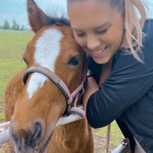 Kristýna Šebíková Instagram - 🐴 #Lady 🤍

#horse #horsepower
