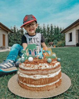 Kristýna Šebíková Instagram - Oslaveno 🤍

#4roky #rodina #narozeniny #happybirthday #michael #4yearsold