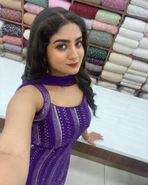 Krittika Pradeep Instagram - @pulimoottilonline @fashioncafebypulimoottilsilks