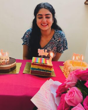 Krittika Pradeep Instagram - Grateful ♥️✨
#birthdaypost🎂