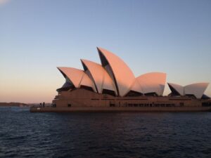 Krystin Goodwin Instagram - Wow, 9 years since my first trip traveling with Nick back to Australia 🇦🇺🦘💕 

Pretty memorable. First time meeting most of his family, first time on an A-380, seeing kangaroos, wallabies and possums mostly in the wild… the opera house, Sydney Harbor bridge… 😍

Leaving a New York winter for Summer down under 👋 

It was a six hour flight from New York City to LAX then a 15hr flight from LAX to Sydney .. making stops throughout NSW, Queensland and Victoria.