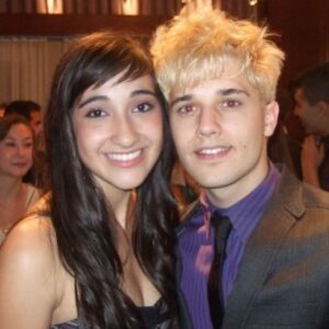 Krystina Alabado Instagram - Last time I shared the stage with @andymientus was 15 years ago when we were on the Spring Awakening 1st National Tour and that is an insane sentence to say 💜 come to @theaterbcp this summer!!!