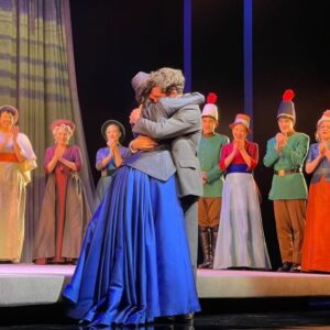 Krystina Alabado Instagram - Thank you Dot for teaching me so much 🌂 Grateful for every second of my time @pasadenaplayhouse doing Sunday In The Park. My heart is full 🤍👒