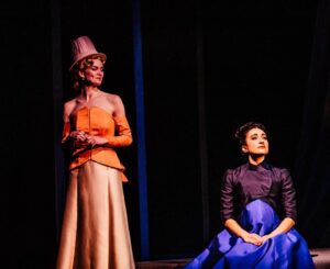 Krystina Alabado Instagram - Thank you Dot for teaching me so much 🌂 Grateful for every second of my time @pasadenaplayhouse doing Sunday In The Park. My heart is full 🤍👒