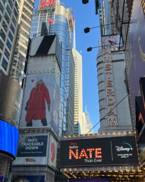 Krystina Alabado Instagram - NY Premiere Better Nate Than Ever 💫🏙
 
Sharing #BetterNateThanEver with the Broadway community last night was everything!!!! We all had dreams like Nate and Libby and it was so magical to watch it in NYC surrounded by incredible artists! You can stream the movie April 1 on @disneyplus !! You definitely do not want to miss it!!!! And congrats to ALL involved you’re all STARS!!!!!!!

Thank you to @timfederle for creating this beautiful movie that will inspire theatre kids everywhere and for having me!! I’m so proud to be in it!

Special shoutout to @pattygoody84 @bgbknox and @thetelseyoffice I know I play a mean lil casting director, but damn it’s not from experience because you ppl are the greatest humans out there! Thank you thank you and congratulations!!

And thanks to @princesskylenyc @efg105 and @mallorytuckerpierro for being the dream team 🤍🤍🤍🤍🤍

Last but not least thank you to my sister stylist @juliannaalabado for always helping me with my carpet LEWKS!! I legit can’t get dressed without you lol