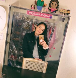 Krystina Alabado Instagram - True end of an era, this little room was so special and held by far my favorite memories of @meangirlsbway with @katerockwellnyc @ashleyparklady and everyone who would sit with us in there ✨ Today my sister went to The August Wilson for me to pick up all my stuff from my dressing room since I’m in LA and I’m just grateful I snapped this photo on March 13th, 2020 just in case 💕 #MeanGirlsBway #Broadway #meangirlsmusical