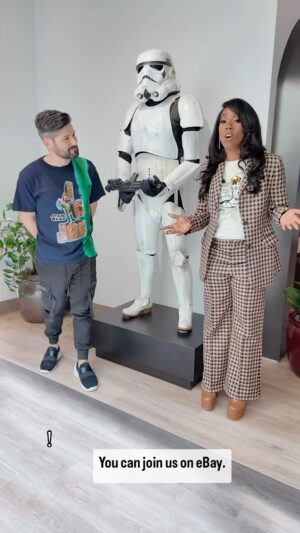 Krystina Arielle Instagram - Join me and @acarboni at 4:30 pm live from @lucasfilm hq for a special May The 4th Event powered by @ebay !! See you soon! #starwars #maythe4th
