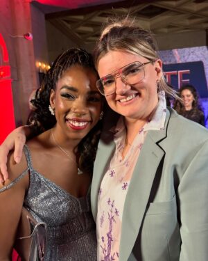 Krystina Arielle Instagram - Last night was phenomenal! The @officialacolyte not only met but exceeded my expectations. Thank you @starwars for having me. It's always a pleasure to celebrate with my @lucasfilm family. I hope you'll all be glued to your seats on June 4th ready to see the Galaxy from, dare I say, A certain point of view.
·
Styled by: @kaestkitts @pr_solo 
Makeup: @bonnieeliz_ 
Sanity: @meredithk8 💞
1st photo: @kopaloffphoto