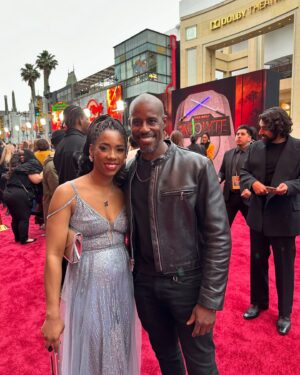 Krystina Arielle Instagram - Last night was phenomenal! The @officialacolyte not only met but exceeded my expectations. Thank you @starwars for having me. It's always a pleasure to celebrate with my @lucasfilm family. I hope you'll all be glued to your seats on June 4th ready to see the Galaxy from, dare I say, A certain point of view.
·
Styled by: @kaestkitts @pr_solo 
Makeup: @bonnieeliz_ 
Sanity: @meredithk8 💞
1st photo: @kopaloffphoto