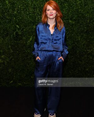 Krysty Wilson-Cairns Instagram - Thank you @finchandpartners and @chanelofficial for THE dreamiest night out - Charles Finch x CHANEL Pre-BAFTA party.
Just living my best pyjama party life in @burberry