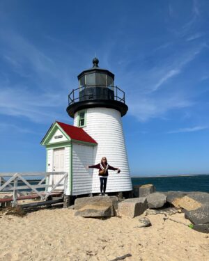 Krysty Wilson-Cairns Instagram - Happy Birthday to my wee mum @loriwilson8179 when they were making you they added far too much awesome, amazing and weird (then made up for it by giving you just a smidge of height.) thanks for a nautical adventure, Love you! P.S. Have you seen enough lighthouses yet? #marthasvineyard #nantucket #capecod #boston #leicaq2
