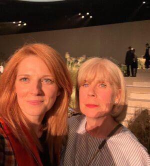 Krysty Wilson-Cairns Instagram - Hanging out in the bushes @hermes #parisfashionweek thank you @iamhannahgeorge @popssss31 Flossie and everyone at Hermes for letting me play dress up in your glorious clothes.