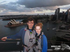 Krysty Wilson-Cairns Instagram - They don’t let you keep those bridge climb outfits… gutted. #sydneyharbourbridge