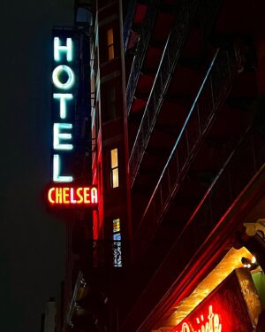 Krysty Wilson-Cairns Instagram - Does anyone in NYC have a Ouija board I can borrow? I really wanna connect with some of my hotel’s former residents… I mean could this place get any cooler? 2001: A SPACE ODYSSEY WAS WRITTEN HERE #thehotelchelsea
