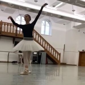 Ksenia Zhiganshina Instagram - Однажды на репетиции !