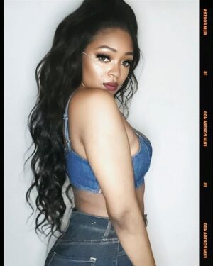 Ksyn Cason Instagram - 👖 D•E•N•I•M on D•E•N•I•M 👖 they call it a 🤵🏾‍♀️ T•U•X 🤵🏾‍♀️that’s 🇨🇦