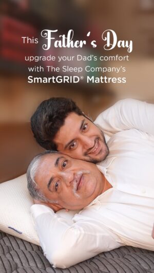 Kunal Jaisingh Instagram - Dad deserves the best. This Father’s Day, gift him the kind of comfort and support he has always provided you - gift him The Sleep Company’s SmartGRID mattress. Its patented SmartGRID is scientifically designed to perfectly contour your body’s curvatures for unmatched comfort and 2x back support. Visit The Sleep Company’s nearest store and upgrade your dad’s comfort today.

#HappyFathersDay #TheSleepCompany #SmartGRID #MakersOfPeacefulSleep #BestGift #TSC #FathersDayGift #FathersDay2024 #FathersDay #FatherSon #ad