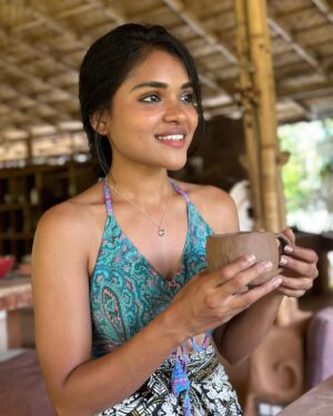 Kusuma Degalamari Instagram - Crafting calm from clay ✌️
A great experience to escape the chaos and be in peace. Loved making pottery and learned nothing has to be perfect as it’s beautiful in its own way 🪴and that’s my perfectly imperfect first cup made by me 🥳😌

{new beginnings, learning, lessons, pottery, calm, peace, goa, goa diaries, travel, travel diaries, art, kusuma, Kusuma Degalamari, fitness, grwm, style, ootd }