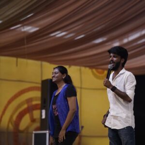 Kutty Gopi Instagram - Namba entri fees katti pona college ku nambaleye entertainmentku kupudum podhum adhula oru thani gethu sir all credit goes to my guru @kallorivinoth_official Anna🖤🎬🎤🎤