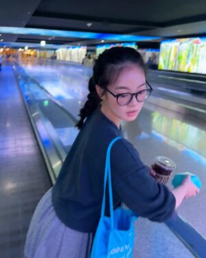 Kwon Han-sol Instagram - 사실은 촬영 왔다는 것😝