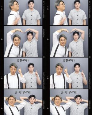 Kwon Hyuk-soo Instagram - 포토이즘X경영자들
이런식으로다가 진행시키면 됩니다.
#포토이즘 #경영자들 #좋았어