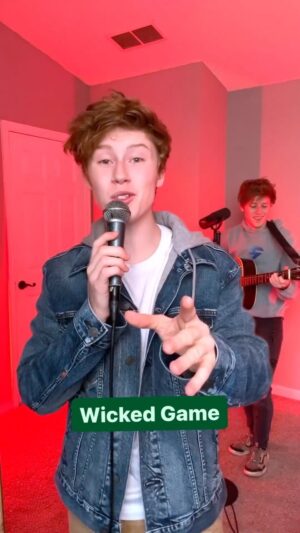 Ky Baldwin Instagram - I sing lower sometimes.. 😂 thanks so much Phil for your request! #wickedgame #chrisisaak #cover