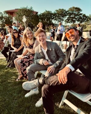 Ky Baldwin Instagram - Best man? No. Best boy @itsauggietheaussie 
.
@doctor.megatron and @minnesoderman were there too. Somewhere