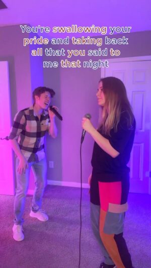 Ky Baldwin Instagram - and we chose the fastest part of the song 😭 #lovedandlost #kybaldwin