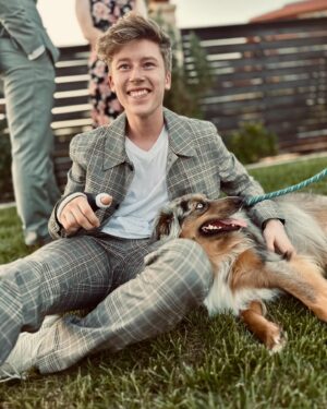 Ky Baldwin Instagram - Best man? No. Best boy @itsauggietheaussie 
.
@doctor.megatron and @minnesoderman were there too. Somewhere