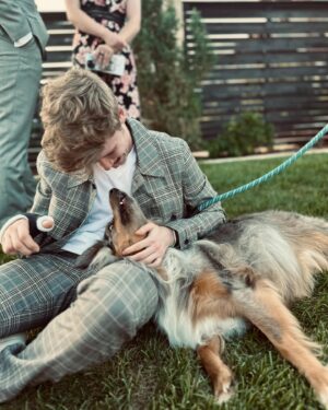 Ky Baldwin Instagram - Best man? No. Best boy @itsauggietheaussie 
.
@doctor.megatron and @minnesoderman were there too. Somewhere