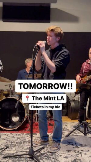 Ky Baldwin Instagram - LA‼️ My first live show ever is TOMORROW! SO SO excited to see you there! #livemusic