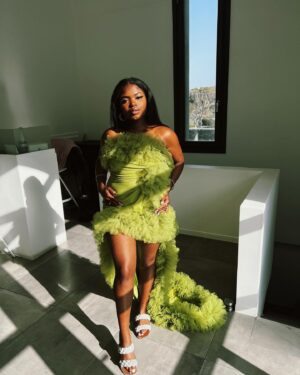 Kyanna Simone Simpson Instagram - 25 lookin’ like money year🤑 Swipe to see how my bday went… and ended 😅🥂
•
Thank you sooooo much for all of the birthday wishes! My heart is so full💚 Thanking God for another year of life and love! #TwentyFine #IHopeYouDance #DreamsDoComeTrue