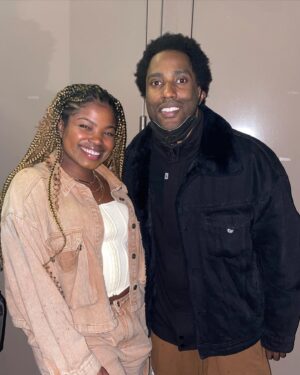 Kyanna Simone Simpson Instagram - In 9th grade I performed in an August Wilson monologue showcase and fell IN LOVE with each of his plays. Today I saw The Piano Lesson directed by my friend and mentor  @ltjackson_ on Broadway!! 😁💓 I was captivated every second of the play. Each performance from the cast was breathtaking. Wow wow wow, what a show! @samuelljackson @daniebb3 @johndavidwashington A night to remember🌟
🎭@thepianolessonplay 🎭