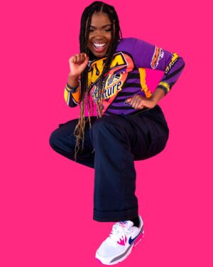 Kyanna Simone Simpson Instagram - What 24 lookin’ like?! 😜🎂 #HBDTOME
•
📸: @wolfgvnglloyd 
💄: @glambymaureen 
👕👖: @triedandtrueco 
Thank you @anita__simpson_ and @apexphotostudios 🥳🥳🥳