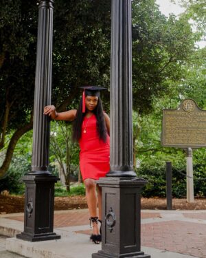 Kyanna Simone Simpson Instagram - 🎓🙌🏾Y’all mind if I praise God? ALUMNA of THE University of Georgia. As I embark on this post-grad life, I pray I keep up the endurance and persistence that was necessary to get here!!! Just to let y’all know.... these grad pics coming ALLLL WEEK jhu heard?! 🎓✨🤪👩🏾‍🎓😁🤪🎓✨

@universityofga 

📸: SENAITE MURRAY @senaiteshots 💕💕💕💕
 #RUNMEMYDEGREE #LetsGo #DreamsDoComeTrue #IHopeYouDance
