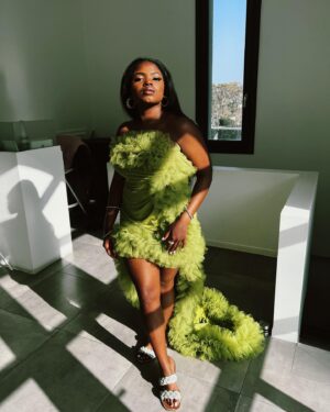 Kyanna Simone Simpson Instagram - 25 lookin’ like money year🤑 Swipe to see how my bday went… and ended 😅🥂
•
Thank you sooooo much for all of the birthday wishes! My heart is so full💚 Thanking God for another year of life and love! #TwentyFine #IHopeYouDance #DreamsDoComeTrue
