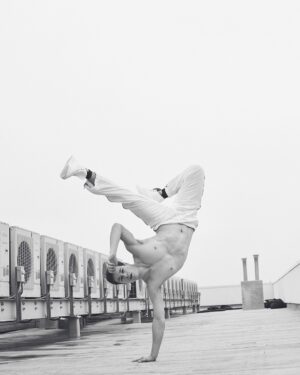 Kyle Allen Instagram - I remember when I first arrived in LA. I had no idea what I was doing. I met a captain of a small street performing crew randomly on the sidewalk.  He didn’t believe that I could do a back flip. So I did one. Then he did one. It was like a handshake. I showed him some tumbling videos so he’d know I was legit and then he invited me to perform with him on Venice beach. We would tumble on the asphalt in between the shops and the beach where all the tourists would walk by.  I wrapped torn strips of cloth from a shirt I bought from goodwill around my hands to keep the gravel from sticking into my palms when I did tumbling passes. On the weekends they taught me how to front-flip over people. I eventually got the hang of it.  I did about six shows a day and always had a headache from the head rush you get from tumbling excessively. I made enough money to buy lunch for my friends on occasion.  No conclusion really. Just a fun memory. 
#theonebreakdancingfreezeiknow #itsmyfavorite #savethebees #beesarerad #iwishiwasallergictocellphones #chairs #shouldbecalled #asstables #finalanswer #secrethashtagclub #loveyouall #whoyoucallingamoose #youmoose 
Boys by girls @boysbygirls 
Photography Bec Lorrimer @bec_lorrimer 
Fashion Julie Brooke Williams @juliebrookewilliams
Casting Barbara Bersell @bersellcast
Interview Cecilie Harris @cecilieharris
Grooming Dana Boyer @danawillcutyou 
Digital Tech Craig Rockwell @crockwell