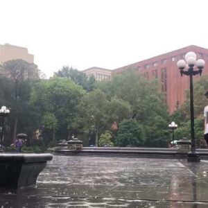 Kyle Allen Instagram - The other day in the rain. 
Song is “WATER (acoustic”
By @jackgarratt . Jack was actually the first person I ever saw in concert. He recreates all of his music live.... by himself.  Two guitars (electric and acoustic, a drum, two pianos, and all sorts of loop pedals and other things I don’t understand. He is a true artist in every sense. Speaking of true artists Thank you @aaronpaul for taking me. Didn’t realize how much of an impact his music would have in my life. Want to make another higher production video to this song soon. A simple improv. Love to everyone. 
#didntwanttopost #threevideosinarow #buthonestly #whothefuckcares #begone #useless #anxiety #secrethashtagclub #howdoyou #dealwithyouranxiety #lemmeknow #loveyouall #rain #dance #boysdoballet #boysdoballettoo