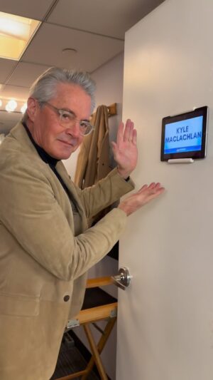 Kyle MacLachlan Instagram - bbg bts ✨