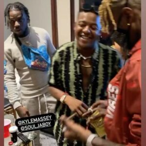 Kyle Massey Instagram - BIRTHDAY  RECAP THANK YOU TO EVERYONE WHO MADE MY birthday A SUCCESS. Thank you my big brother @souljaboy  my dawg @bluefasebabyy  @pontiacmadeddg  @banginbuns @grabbaleaf @jaybape @adam.vodka @swagrman for keeping the party lit on the 1s and 2s. My brother @hackistan  @chrismasseytmb