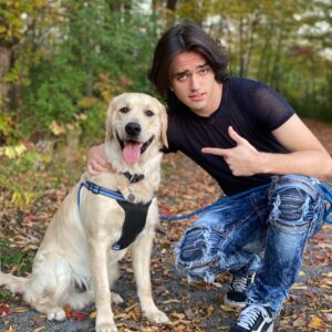 Kyle Meagher Instagram - Fall Walks with Cooper 🍂

#dog #autumn #fall #actor #musician #actorslife #WhoLetTheDogsOutPart2 #GetALoadOfThatDog!!